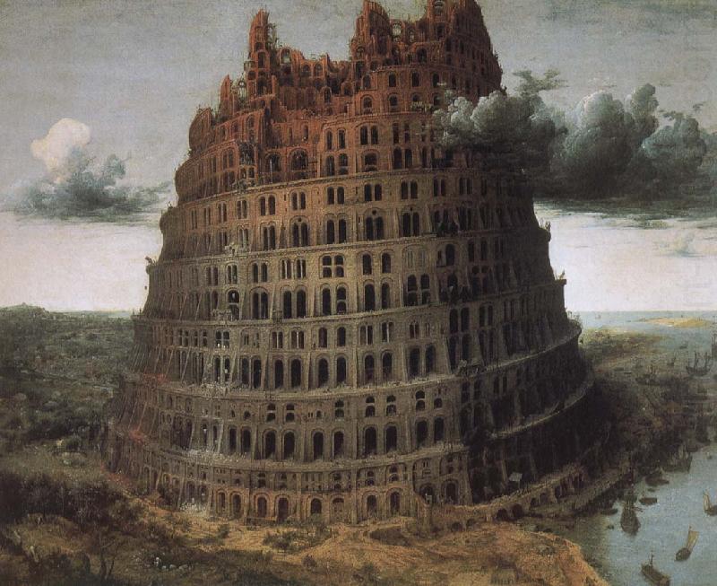 Pieter Bruegel City Tower of Babel china oil painting image